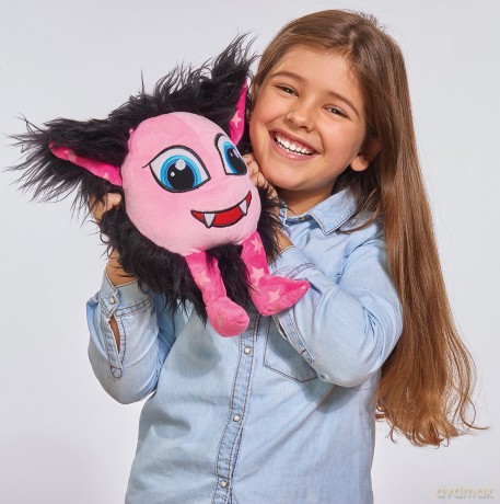 Simba 105951503 Furlocks Talking Robin (Black) Plush Toy