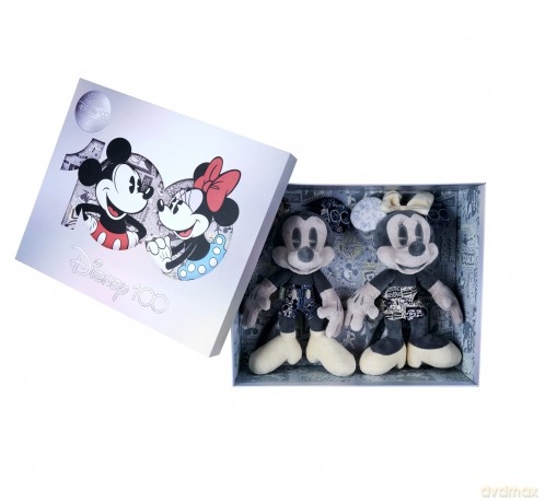 Simba 6315870123 Toys-Disney Mickey Minnie Mouse, White