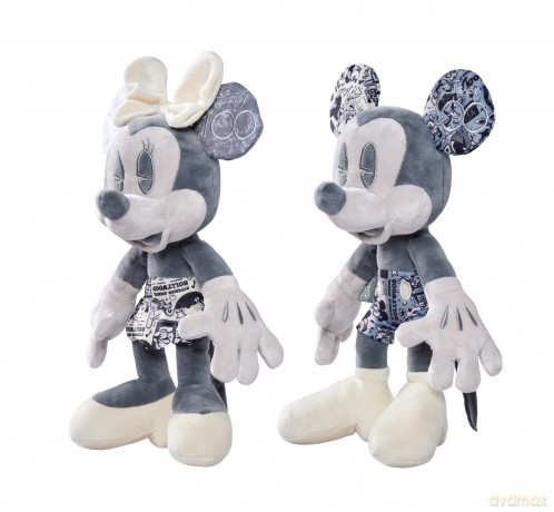 Simba 6315870123 Toys-Disney Mickey Minnie Mouse, White