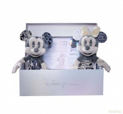 Simba 6315870123 Toys-Disney Mickey Minnie Mouse, White