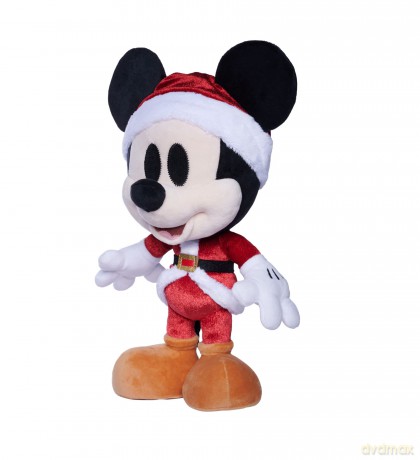Simba 6315870305 Santa Mickey Mouse - December Edition, Amazon Exclusive, 35 cm Plush Figure in Gift Box, Special, Limited Edition Collectible, Soft Toy Suitable for Children from Birth