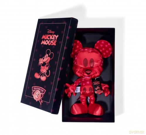 Simba 6315870307 Disney Love Mickey Mouse - July Edition, Amazon Exclusive, 35 cm Plush Figure in Gift Box, Special, Limited Edition Collectible, Soft Toy Suitable for Children from Birth