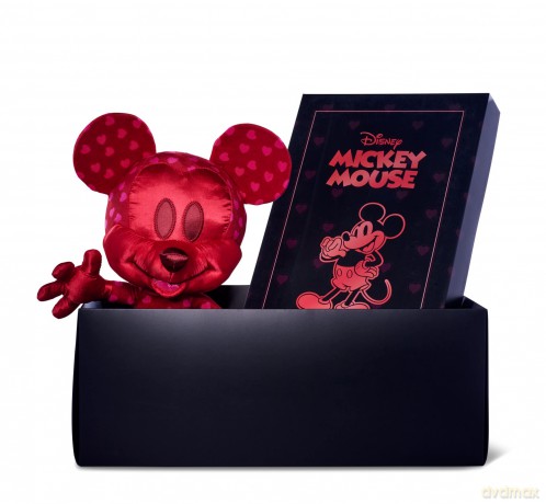 Simba 6315870307 Disney Love Mickey Mouse - July Edition, Amazon Exclusive, 35 cm Plush Figure in Gift Box, Special, Limited Edition Collectible, Soft Toy Suitable for Children from Birth