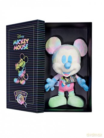 Simba 6315870310 Disney Tie Dye Mickey Mouse - November Edition, Amazon Exclusive, 35 cm Plush Figure in Gift Box, Special, Limited Edition Collectible, Soft Toy Suitable for Children from Birth