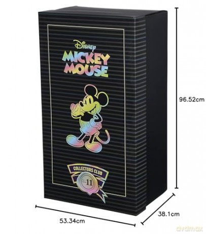 Simba 6315870310 Disney Tie Dye Mickey Mouse - November Edition, Amazon Exclusive, 35 cm Plush Figure in Gift Box, Special, Limited Edition Collectible, Soft Toy Suitable for Children from Birth