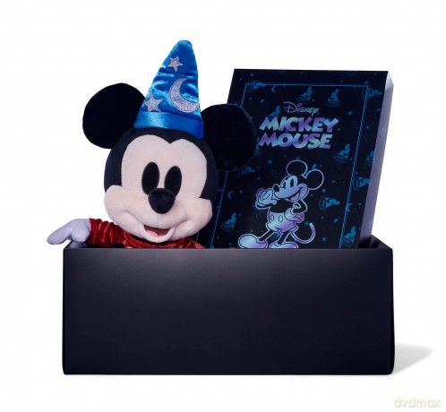 Simba 6315870312 Disney Fantasy Mickey Mouse - August Edition, Amazon Exclusive, 35 cm Plush Figure in Gift Box, Special, Limited Edition Collectible, Soft Toy Suitable for Children from Birth