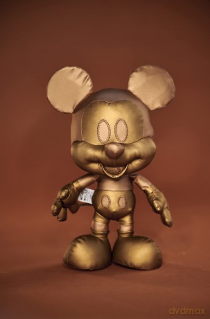 Simba 6315870313 Disney Bronze Mickey Mouse, April Edition, Amazon Exclusive, 35 cm Plush Figure in Gift Box, Special, Limited Edition Collectible, Soft Toy Suitable for Children from Birth