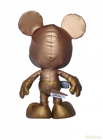 Simba 6315870313 Disney Bronze Mickey Mouse, April Edition, Amazon Exclusive, 35 cm Plush Figure in Gift Box, Special, Limited Edition Collectible, Soft Toy Suitable for Children from Birth