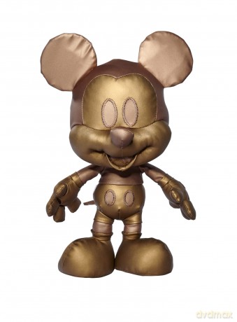Simba 6315870313 Disney Bronze Mickey Mouse, April Edition, Amazon Exclusive, 35 cm Plush Figure in Gift Box, Special, Limited Edition Collectible, Soft Toy Suitable for Children from Birth