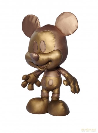 Simba 6315870313 Disney Bronze Mickey Mouse, April Edition, Amazon Exclusive, 35 cm Plush Figure in Gift Box, Special, Limited Edition Collectible, Soft Toy Suitable for Children from Birth
