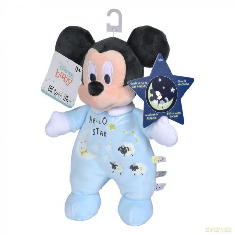 Simba 6315872502 Mickey Mouse Plush Toy, Blue