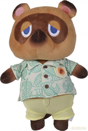 Simba Animal Crossing 109231001 Tom Nook 25CM Soft Toy, Multicolor, 1 Size