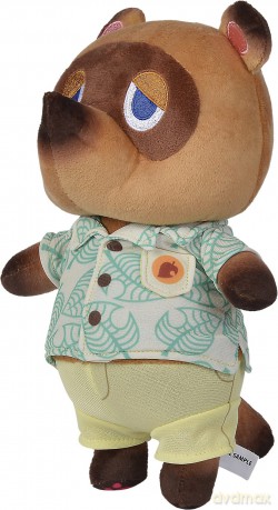 Simba Animal Crossing 109231001 Tom Nook 25CM Soft Toy, Multicolor, 1 Size