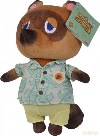 Simba Animal Crossing 109231001 Tom Nook 25CM Soft Toy, Multicolor, 1 Size