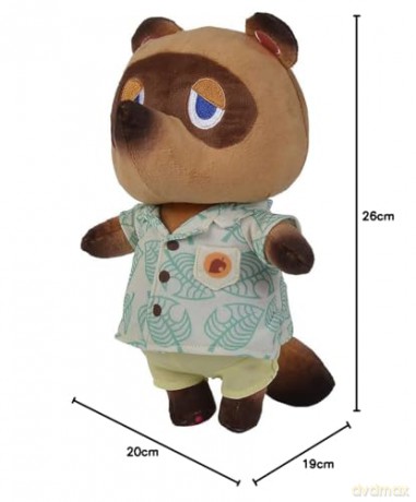 Simba Animal Crossing 109231001 Tom Nook 25CM Soft Toy, Multicolor, 1 Size