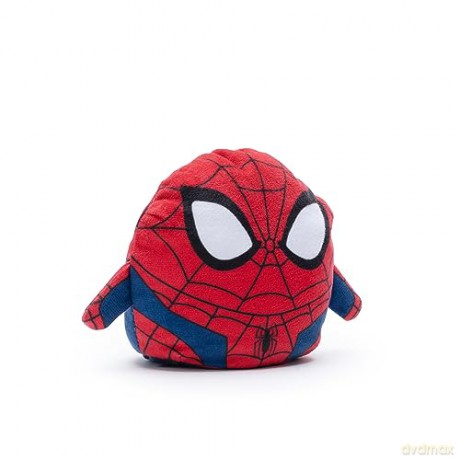 Simba DISNEY 6315870375, Spiderman and Miles Morales Reversible Plush Toys, 8 cm, from 0 Months, Blue