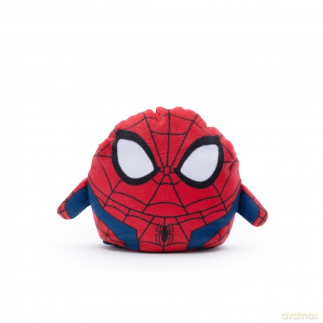 Simba DISNEY 6315870375, Spiderman and Miles Morales Reversible Plush Toys, 8 cm, from 0 Months, Blue