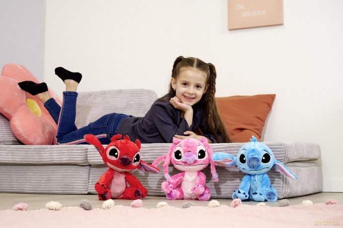 Simba Disney Official - Stitch 25cm, Blue