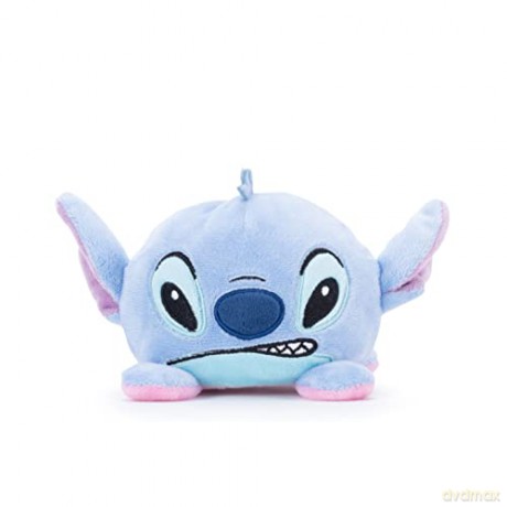 Simba Disney Official Stitch and Angel Reversible Plush toy for kids Stitch, Blue, pink