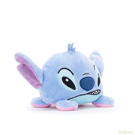 Simba Disney Official Stitch and Angel Reversible Plush toy for kids Stitch, Blue, pink
