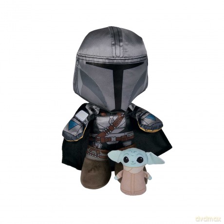 Simba The Mandalorian Plush with Baby Yoda 25 cm 6315875806