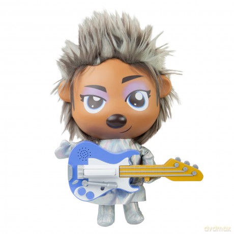 Sing 2 Riff Rock Ash Plush Toy, Sing 2 Merchandise Plush Toy, 12 Inch Ash Figure, Bedroom Accessories, Singing Ash Cushion For Boys And Girls Aged 3 Years And Older, 12 Inch Plush Toy