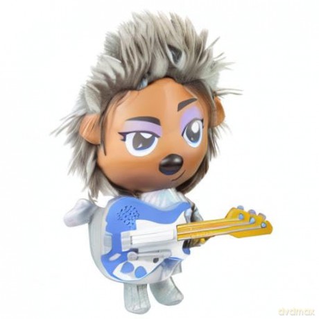 Sing 2 Riff Rock Ash Plush Toy, Sing 2 Merchandise Plush Toy, 12 Inch Ash Figure, Bedroom Accessories, Singing Ash Cushion For Boys And Girls Aged 3 Years And Older, 12 Inch Plush Toy