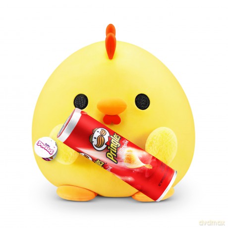 Snackles Series 1 Chicken (Pringles), Surprise Medium Plush, Ultra Soft Plush, 28 cm, Collectible Plush with Real Brands (Chicken)