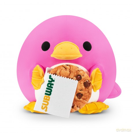 Snackles, Series 2, Platypus (Subway, Cookie), Plush Toy, Small (20 cm), Brown Box, (Platypus)