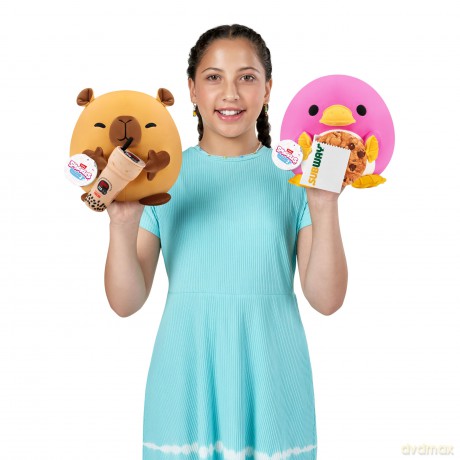Snackles, Series 2, Platypus (Subway, Cookie), Plush Toy, Small (20 cm), Brown Box, (Platypus)