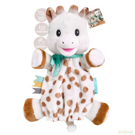 Sophie The Giraffe Super Soft Puppet Comforter