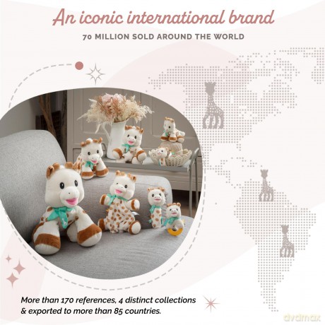 Sophie The Giraffe Super Soft Puppet Comforter