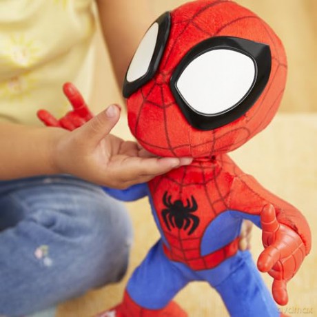 Spidey and his Amazing Friends Marvel Dance N Crawl Spidey Interactive Plush Toy - English Version