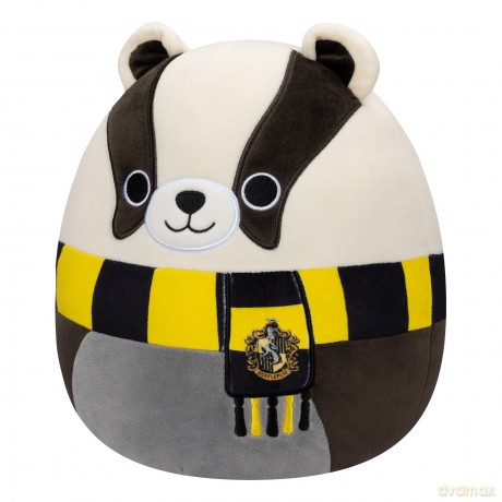 Squishmallows Original 10 Inch Harry Potter Hufflepuff Badger Medium-Sized Plush, Black