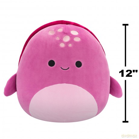 Squishmallows Original 12 Inch - Tudor the Maroon Turtle