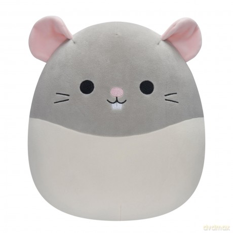 Squishmallows Original 12-Inch - Rusty the Grey and White Rat