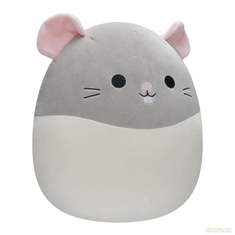 Squishmallows Original 12-Inch - Rusty the Grey and White Rat