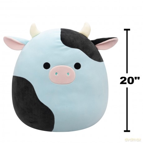 Squishmallows Original 20 Inch - Cillian the Blue and Black Cow