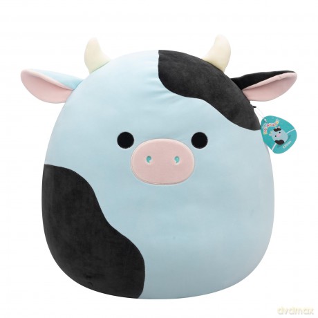 Squishmallows Original 20 Inch - Cillian the Blue and Black Cow