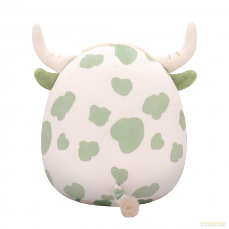 Squishmallows Original 7.5 Inch - Celestino the Sage Green Spotted Highland Cow