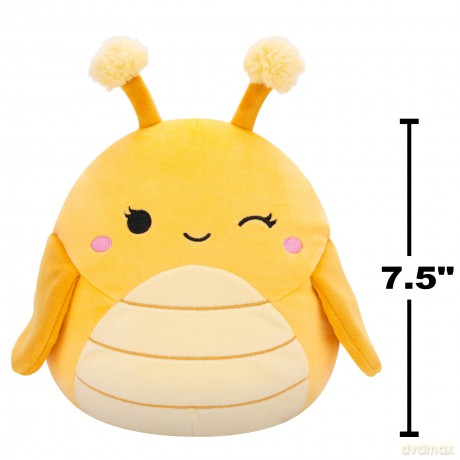 Squishmallows Original 7.5 Inch - Greer the Yellow Grasshopper