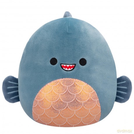 Squishmallows Original 7.5 Inch - Kurtz the Teal Piranha
