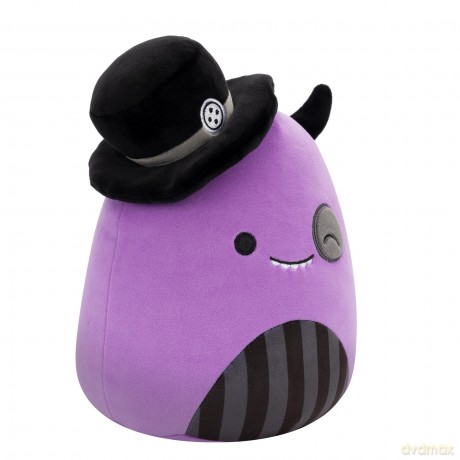 Squishmallows Original 7.5 Inch Halloween Earworm the Winking Purple Monster