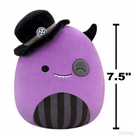 Squishmallows Original 7.5 Inch Halloween Earworm the Winking Purple Monster