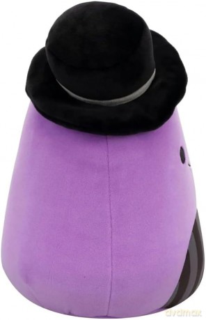Squishmallows Original 7.5 Inch Halloween Earworm the Winking Purple Monster