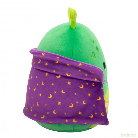 Squishmallows Original 7.5 Inch Halloween Tortellini the Green Alien