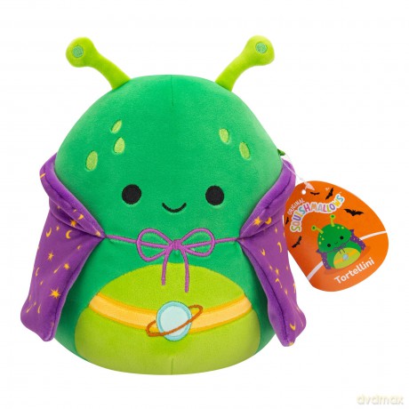 Squishmallows Original 7.5 Inch Halloween Tortellini the Green Alien