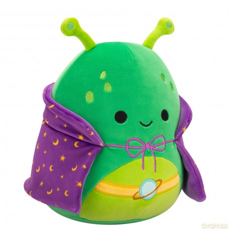 Squishmallows Original 7.5 Inch Halloween Tortellini the Green Alien