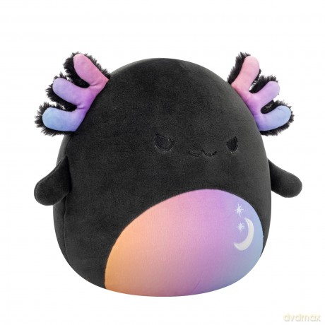 Squishmallows Original 7.5 Inch Halloween Zanda the Charcoal Grey Axolotl