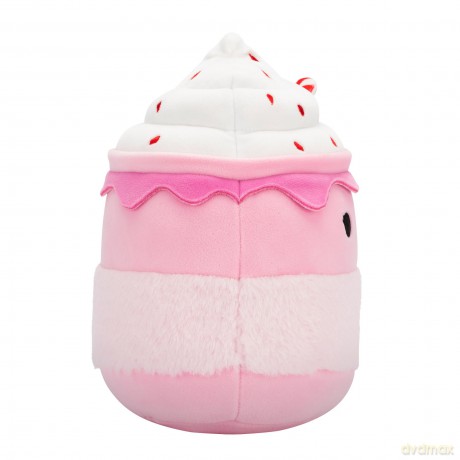 Squishmallows Original 7.5-Inch Ethel the Pink Candy Cane Hot Chocolate
